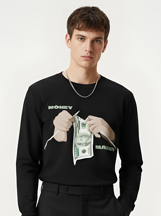 Money Maker Long Sleeve Sweatshirt
