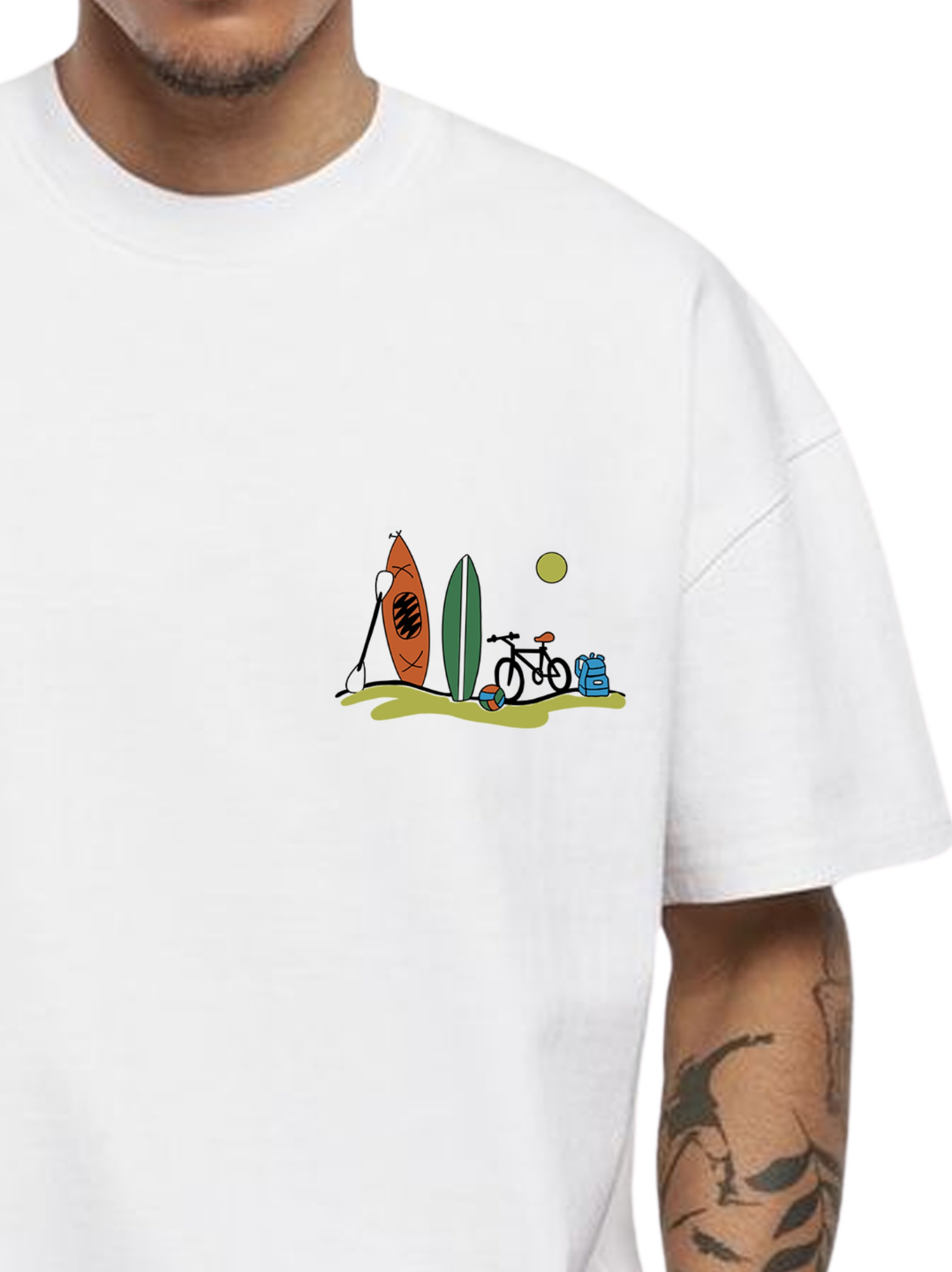 Born to Roam Traveler's Tee