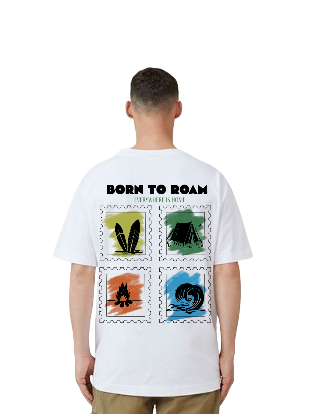 Born to Roam Adventure T-Shirt