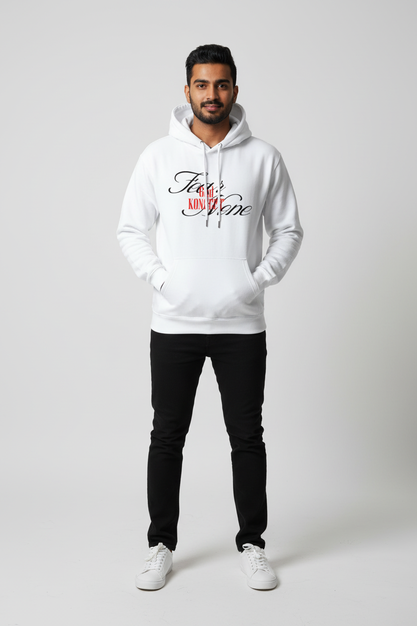 Fear Over None Graphic Hoodie