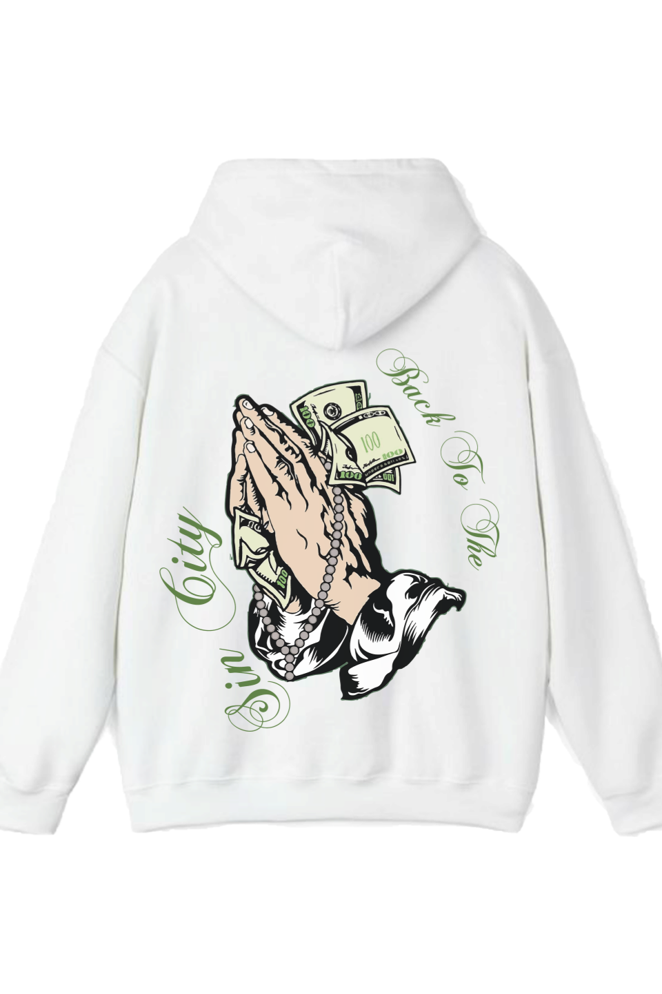Sin City Praying Hands Hoodie